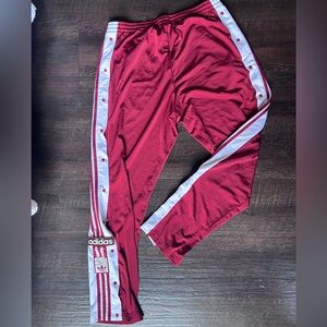 Men’s XL Adidas Originals snap track pants